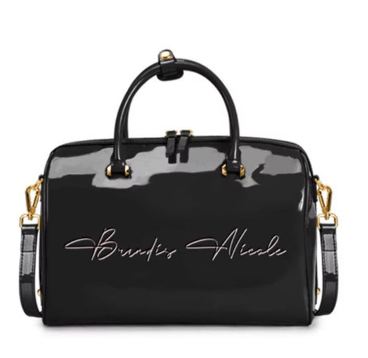 Black Signature Handbag